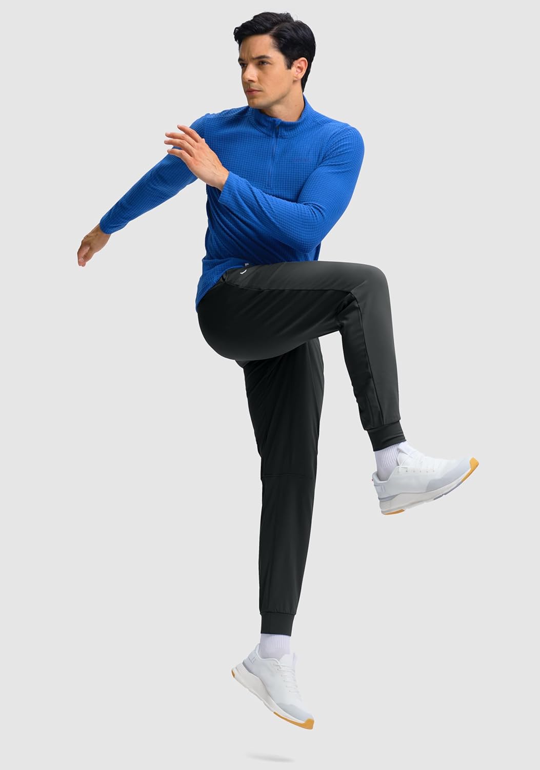 G Gradual Men's Fleece Lined Athletic Pants with Zipper Pocket Winter Warm Joggers Water Resistant Running Sweatpants for Men - Image 6