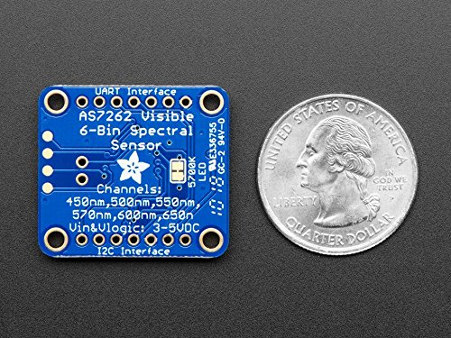 Adafruit AS7262 6-Channel Visible Light/Colour Sensor Breakout