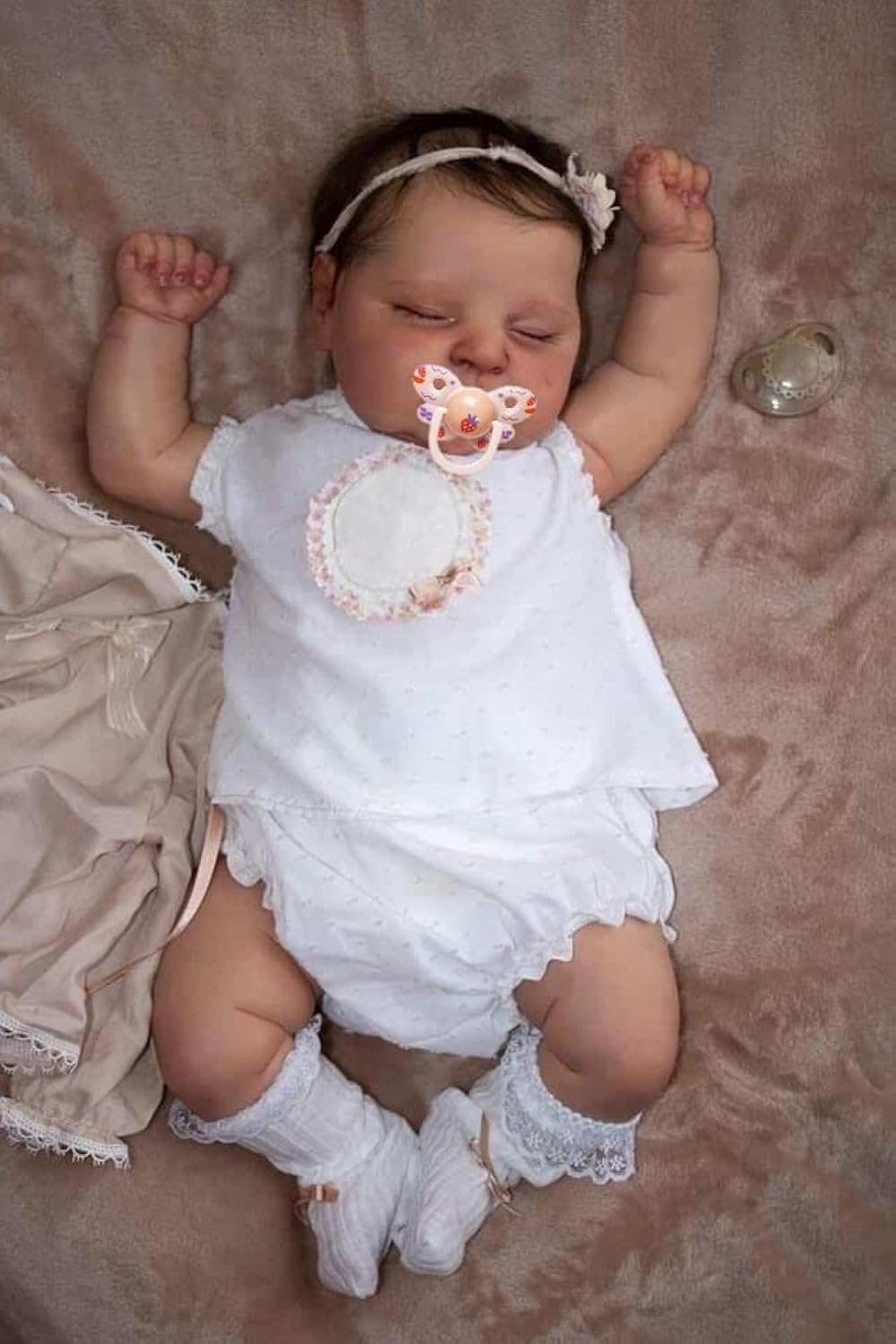 Lifelike Reborn Doll 20 Inch Reborn Baby Dolls Girl Soft Body Sleeping Newborn Baby Doll Real Looking Realistic Handmade Baby Babies Toy Gifts
