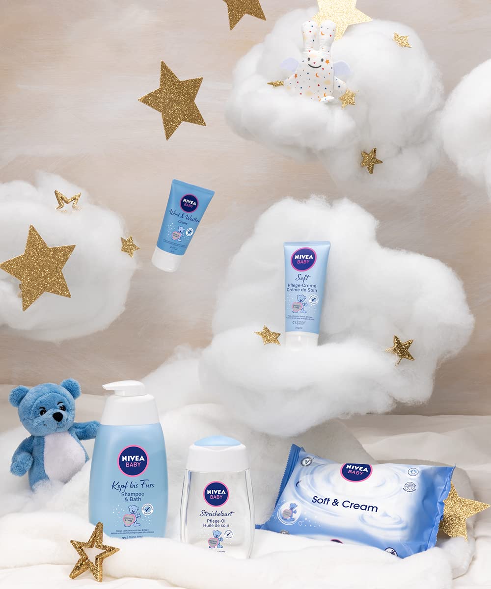 NIVEA Baby Gentle Care Oil Ipoallergenico IDRATANTE per bambini bambino 200ml