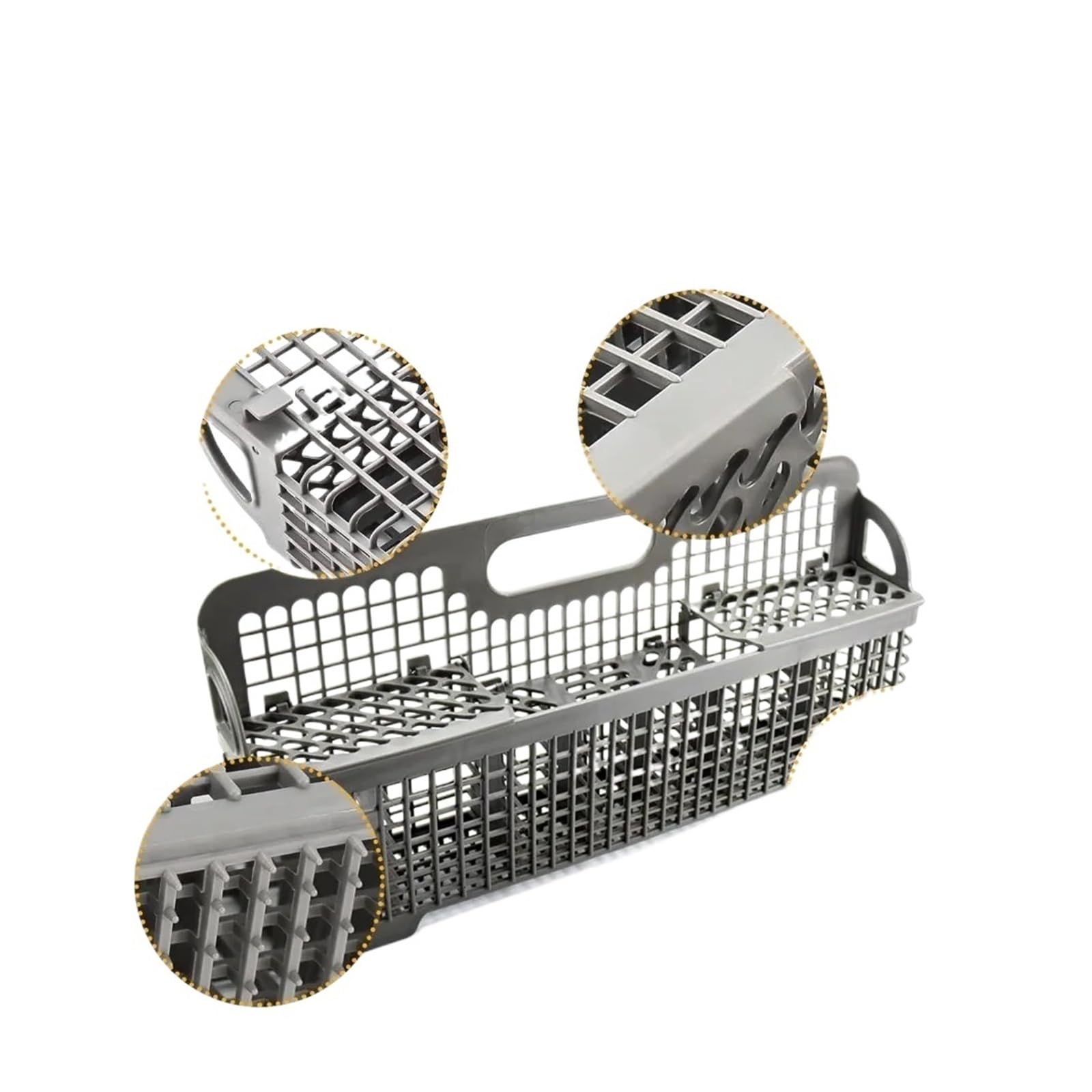 Cesta De Repuesto For Cubiertos De Lavavajillas, Compatible Con 8531233, WP8562043, W10190415, 8531288, WP8531233VP, Pieza De Repuesto