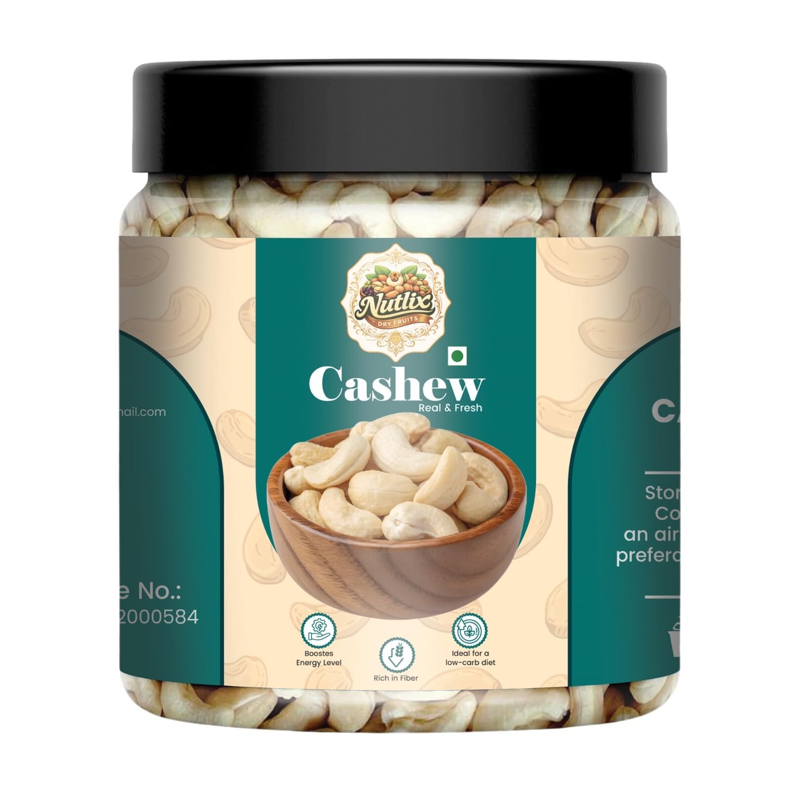NUTLIX Whole Cashews 250g | Dry Fruits, Kaju, Healthy Snacks | Unsalted Cashew Nuts | Crunchy, Nutritious & Delicious Nuts | Rich in Protein, Magnesium & Phosphorus | Premium Kaju-picture-22