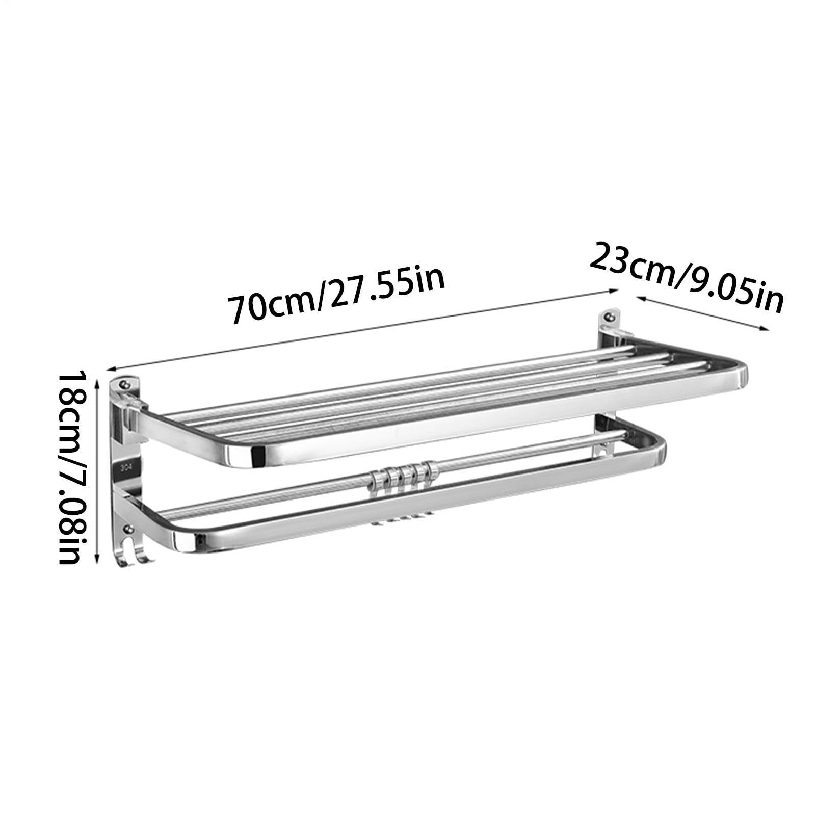 Toallero, toallero | Toallero de pared para baño | de baño plegable de | pared para inodoro