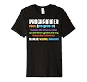 Funny IT Developer Art For Men Women Programmer Debugging Premium T-Shirt