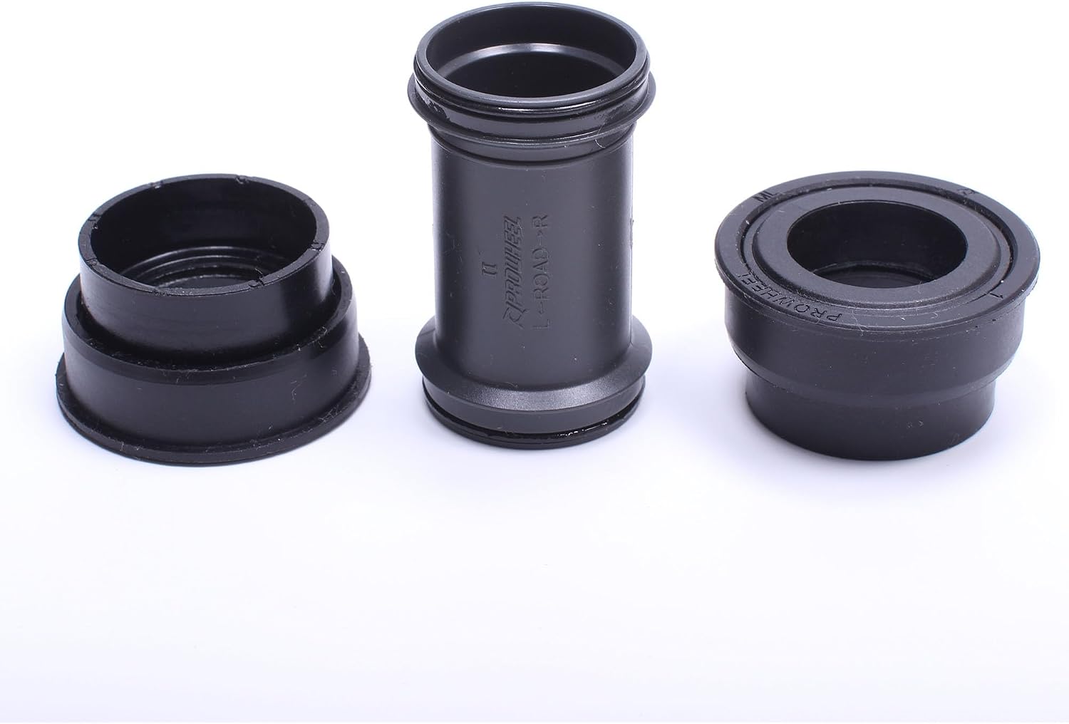PROWHEEL PW-BB86 Road Bike Bottom Bracket,English,86 mm,Fits 24mm Road Bike Crank Spindle,Compatible with Shimano,SRAM (Black, 86mm)