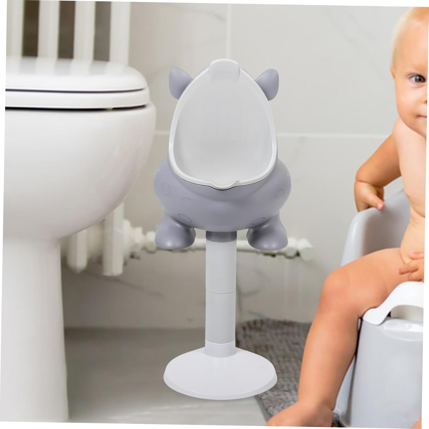 Boy Girl Adjustable Urinal for Potty Training Removable Bowl for Easy Cleaning Boy Girl Standing Pee Potty Travel-Friendly Design for and