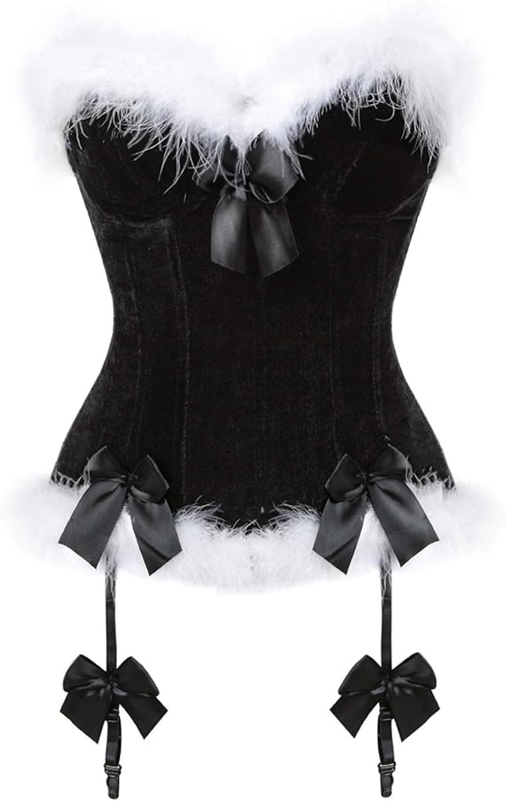 Amazon.com: Bustier for Women's Vintage Durable Corset Top Christmas