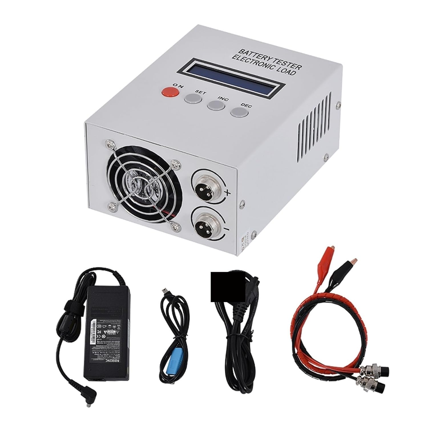 EBC-A20 Battery Tester 30V 20A 85W Lithium Lead-Acid Batteries Capacity Test 5A Charge 20A Discharge Support PC Software Control High Precision