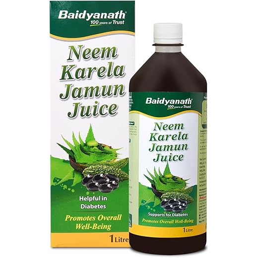 Baidyanath Neem Karela Jamun Juice 1000ml