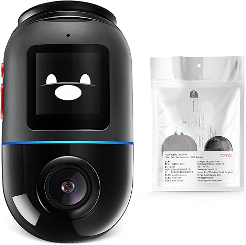 70mai Dash Cam Omni, rotación de 360, visión nocturna superior, almacenamiento eMMC de 128 GB, grabación de lapso de tiempo, modo de estacionamiento