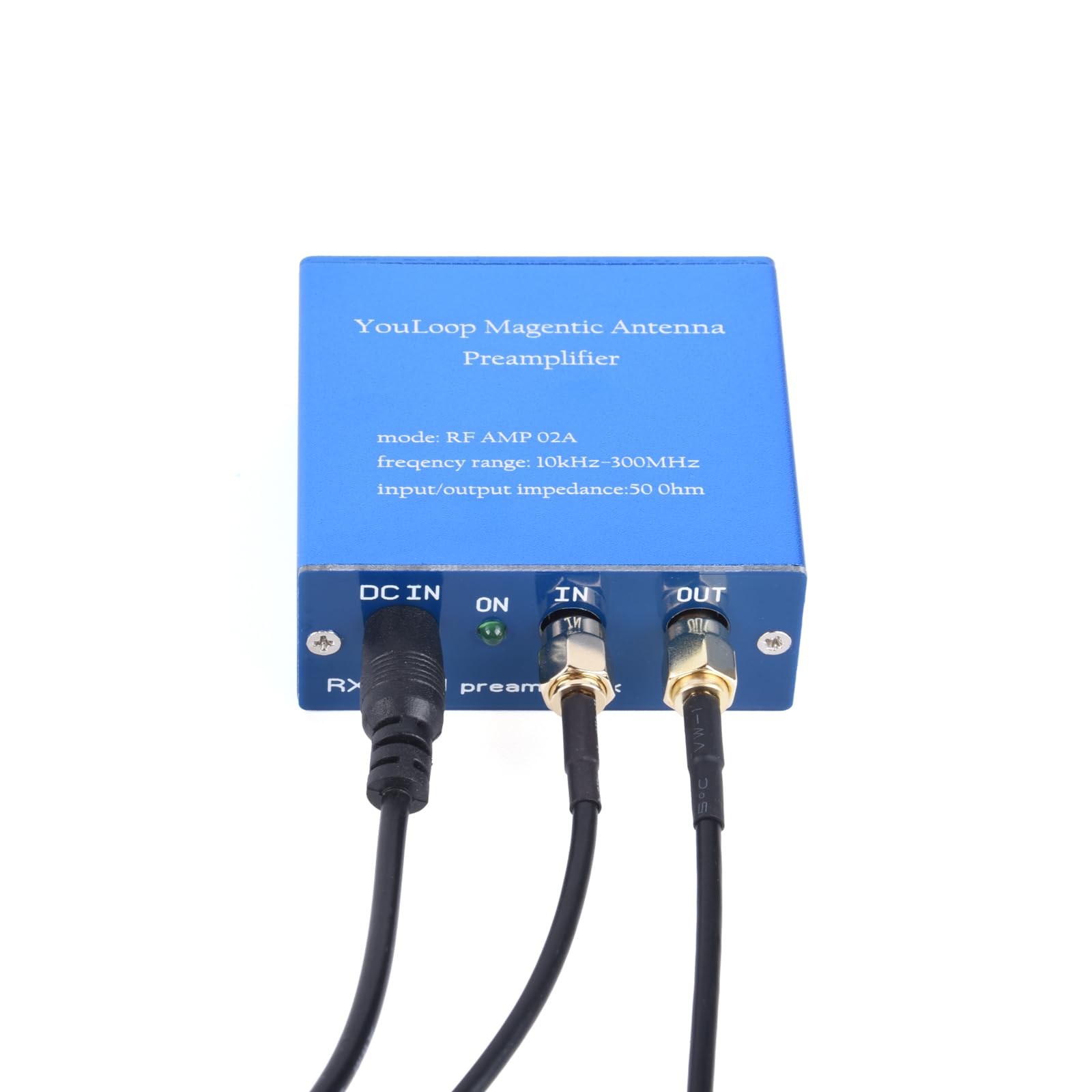 YouLoop 250 mW, 10 kHz do 30 MHz, przenośna pasywna antena pierścieniowa, złącze SMA, ze wzmacniaczem, niski poziom transmisji, szerokopasmowe audio, odpowiednia do HF i VHF