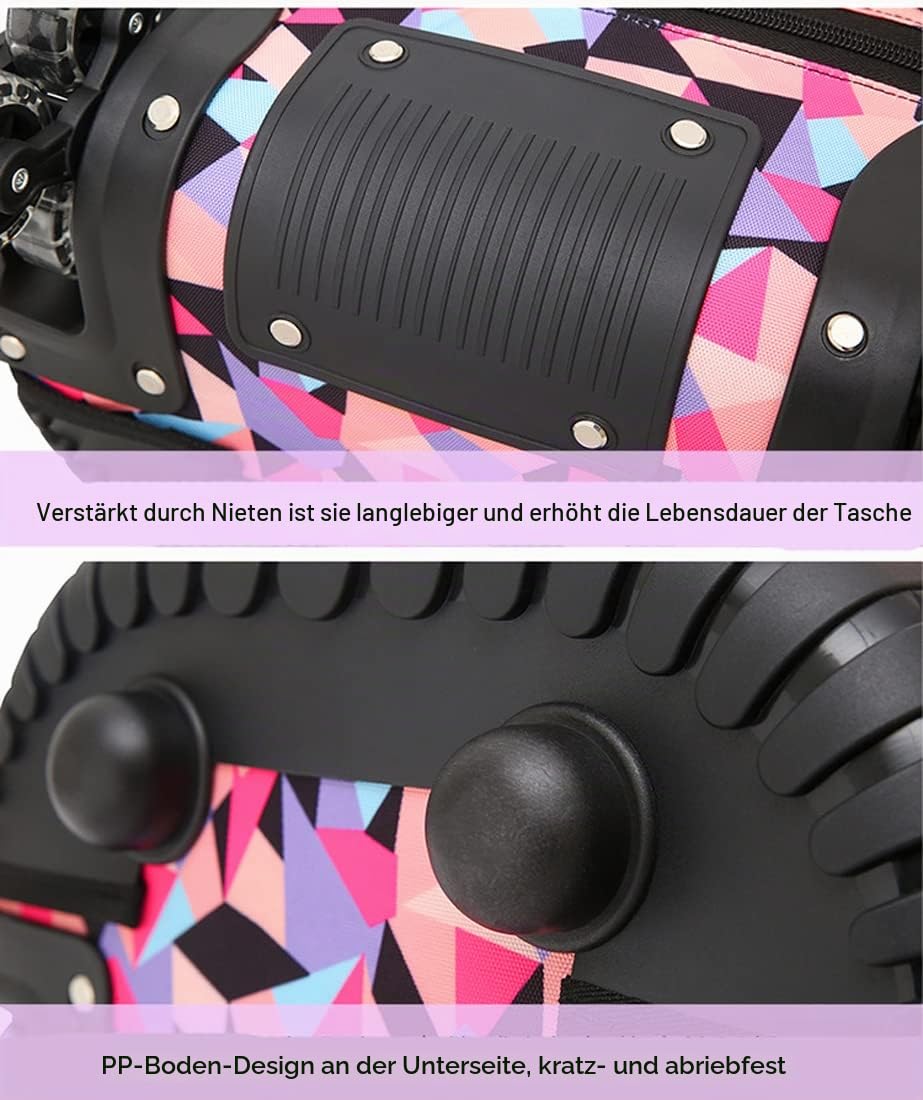 Trolley Rucksack mit Rollen für Jungen Mädchen Schulranzen Kinder Schultrolley Schultaschen Grundschule Schulrucksack Kinderrucksack Laptop Rucksack