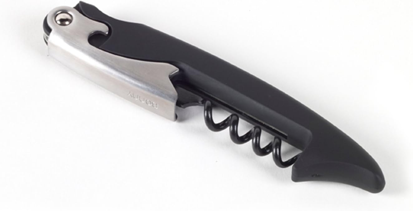 Bonny Bar Deluxe Waiters Corkscrew, Black, One Size