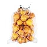 PAMPOLS Pack 100 Sacos de Malla para Naranjas, Cebollas o Frutos Secos con...
