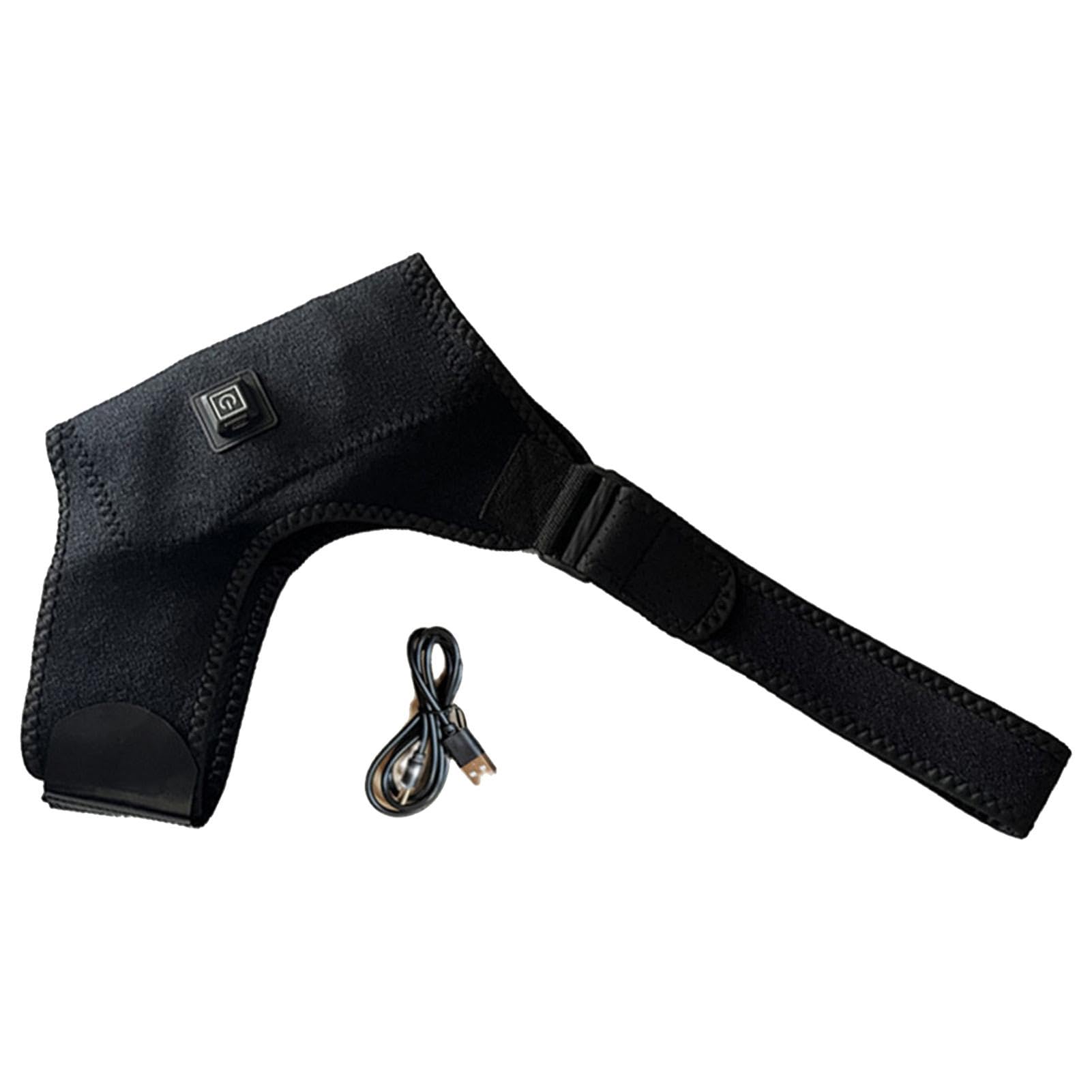 Soporte para manguito rotador, envoltura de hombro eléctrica, soporte de hombro calentado, hombro, soporte de manguito rotador, almohadilla térmica de hombro, soporte para lesiones de hombro