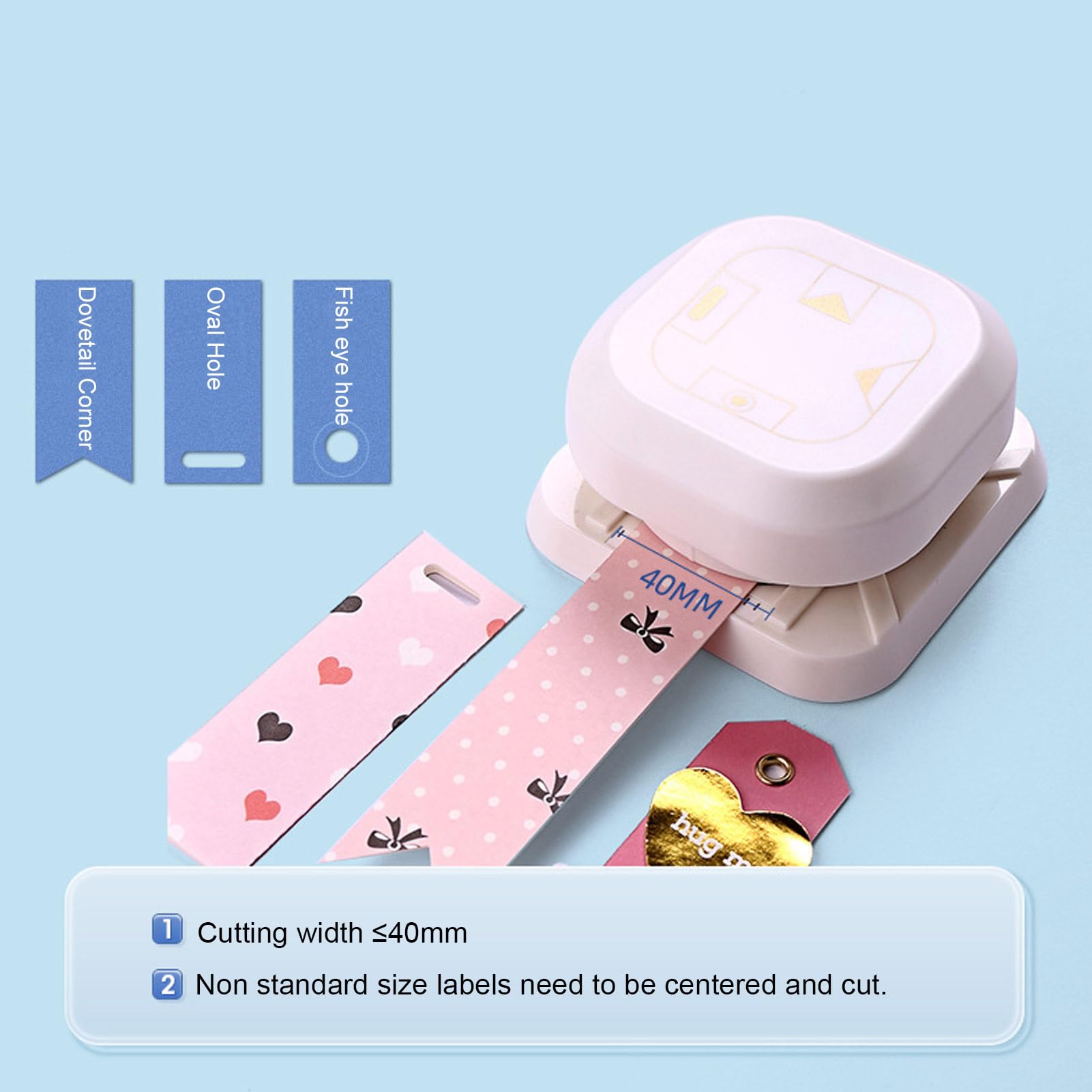 Punzonatrice di Carta, 4 in 1 Taglierina Ad Angolo Fai da Te, Punzoni Multifunzione per Artigianato, Progetti Fai da Te, Foto, Laminato, Creazione di Carte e Scrapbooking