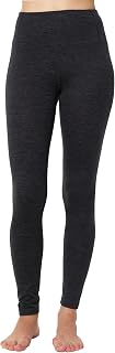 Merino Wool Base Layer Women Pants - Thermal Leggings for Women Long Johns