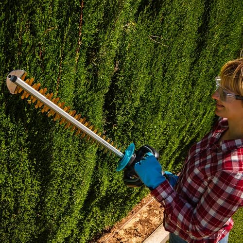 Bild 6 - Cecotec TitaniumSword 610 XL Heckenschere, Schnittlänge bis 61 cm, 500 W, bürstenloser Motor, Brushless, Titan-Klingen, Zweige bis zu 20 mm, Drehregler, Sicherheitszündsystem