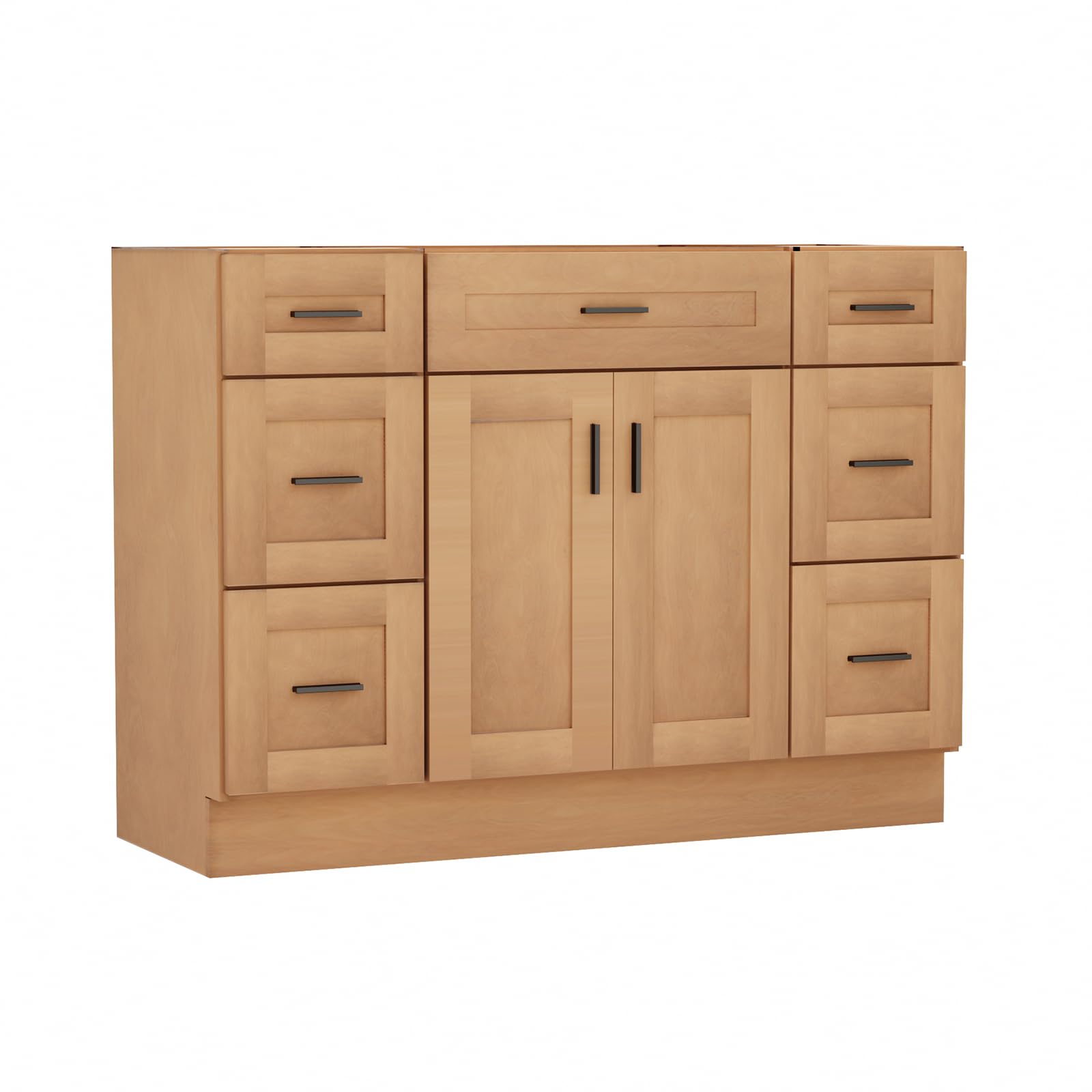LDarqeer 48 Inch Bathroom Vanity Without Sink