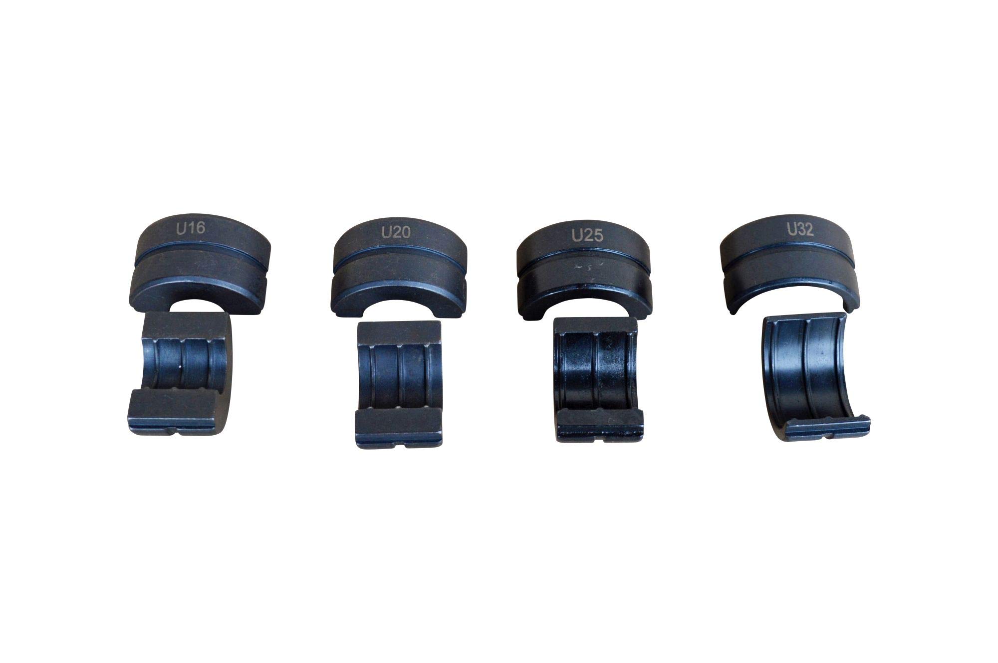 Alicates de prensado para tubos compuestos con cilindro hidráulico para accesorios 16-32 en U