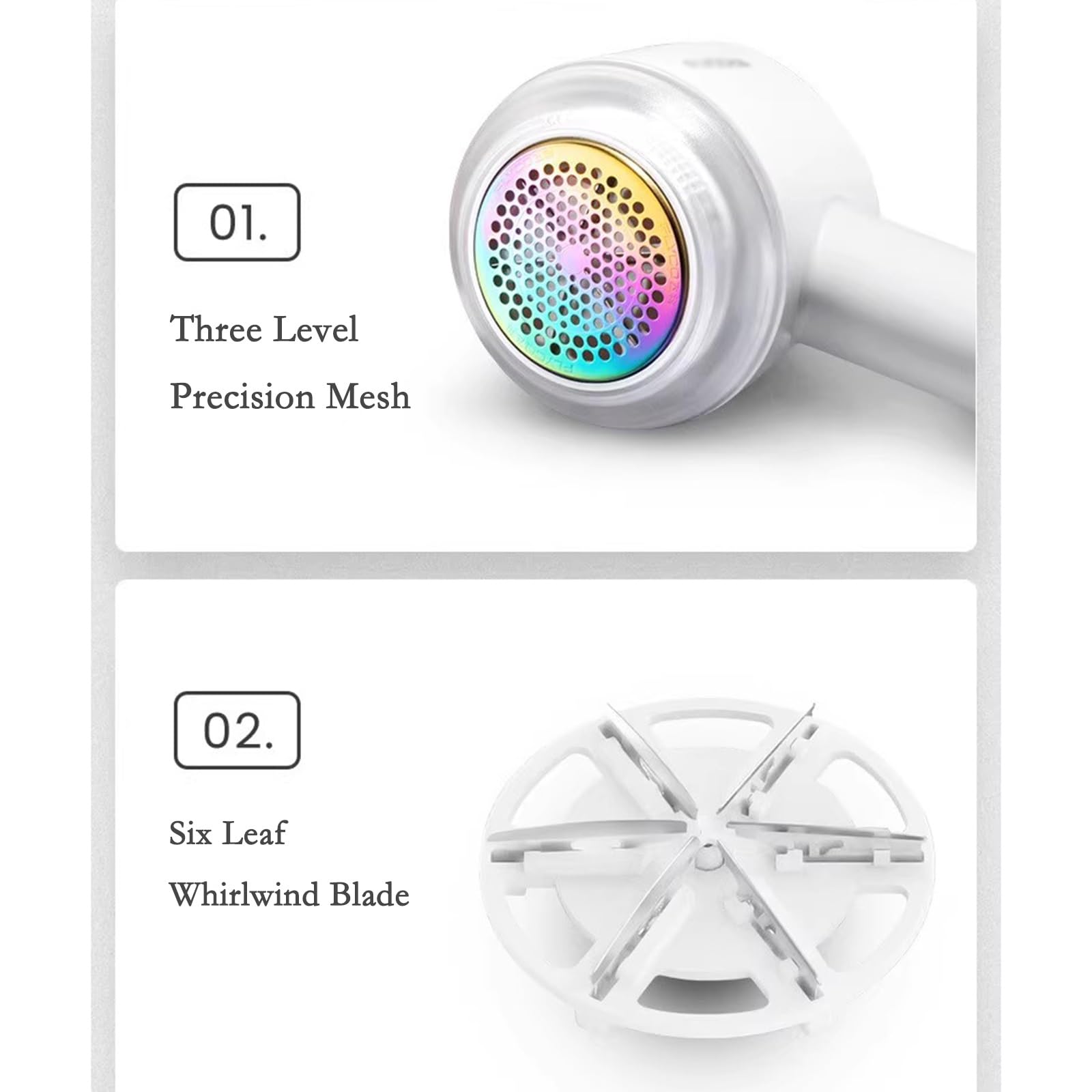 Levapelucchi Elettrico Macchina for la rasatura del tessuto del rifinitore for palline for capelli Ricaricabile for la rimozione dei pelucchi del panno for la depilazione domestica Rasoio Rimuove Lint