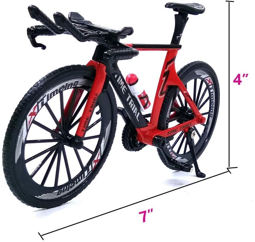 Bestie toys Racing Bicycle Mountain Finger Dirt Bike Toy Mini Bicycle Vehicles (Multicolor, Pack of: 1) 2