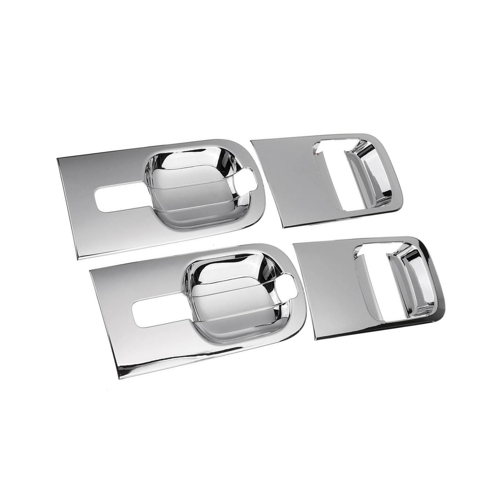 CAVINBDZ for Hyundai H1 for Grand for Starex I800 for ILoad/for IMax 4Pcs Chrome Outer Door Handle Cover
