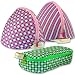 Queensell Big Bra Wash Bag 3 Set - Mesh Bra & Panty Bag for Washing Machine Bra Washer Protector Laundry Travel Organizer Bra Shell - Premium Quality - Underwire Saver - Metal Zipper Head - Gift Box