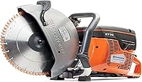 Husqvarna K 770 Gasoline Power Cutter Grinder - 5HP, 14" Blade, 5" Depth for Road Work & Concrete Cutting