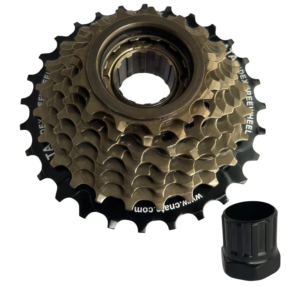 GUOFANG 6/7/8/ Speed Freewheels,Multi-Speed Freewheels Bicycle Accessories,MTB,Folding Bike,Universal Accessories Rotary Positioning Flywheel(8-speed)