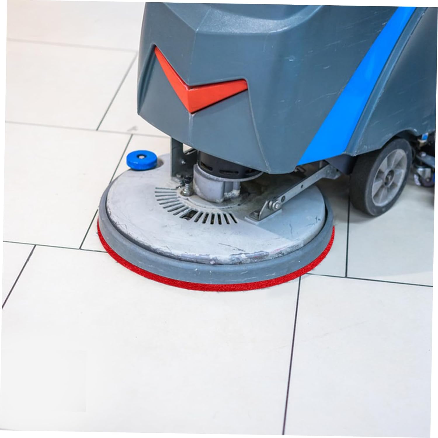 Didiseaon Floor Polishing Pad Red Floor Scrubber Pad Floor Machine Mat Replaceable Cleaning Pad Suitable for Hardwood Tiles