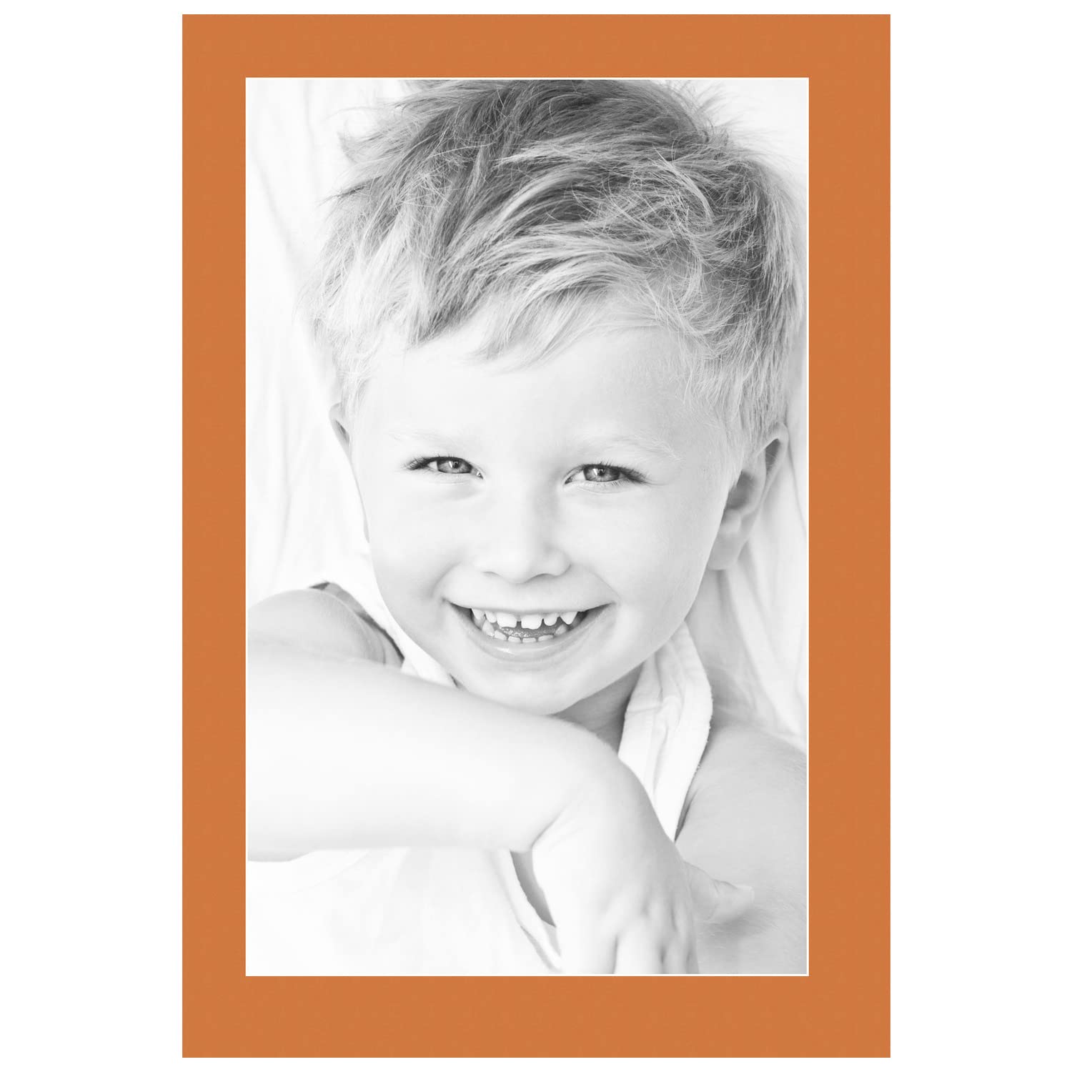 15x24 Tangerine / Octoberfest Custom Mat for Picture Frame with 11x20 opening size (Mat Only, Frame NOT Included)