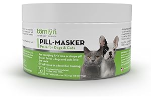 TOMLYN Pill-Masker Original Bacon-Flavored Paste for Dogs & Cats, 4oz