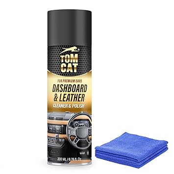 Shadow Securitronics Active Foam Based Car & Bikes, Motorcycles, Dashboard Cleaner and Shiner, Instant Shiner, Dashboard Cleaner/Vinyl/Leather/Trim, Rich Matte Finish, 200 ML (Pack of 1)