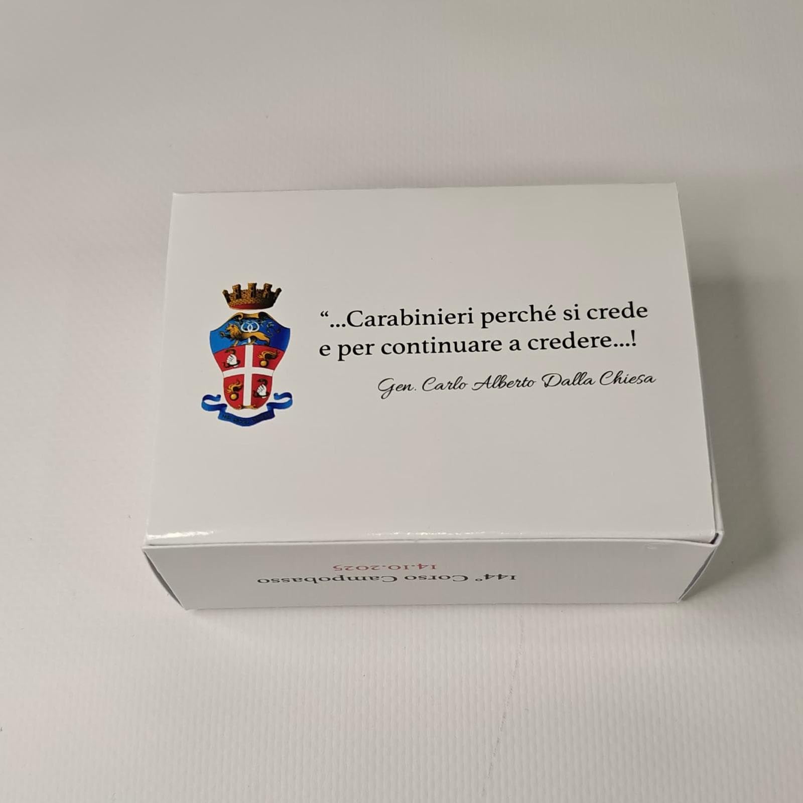 Scatole Porta confetti Personalizzate (nome, corso, data), Giuramento Forze Armate - Carabinieri - Made in Italy -10 pz - Bomboniera o segnaposto originale, ideale per cerimonie, feste e ricordo.
