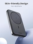 UGREEN Magnetic Power Bank 5000mAh, 15W USB C PD Fast Charge Portable Charger Compatible with iPhone 17 16 Pro Max, 15,14 Plus, 13, 12 Series with 60W 0.5M Cable, Black