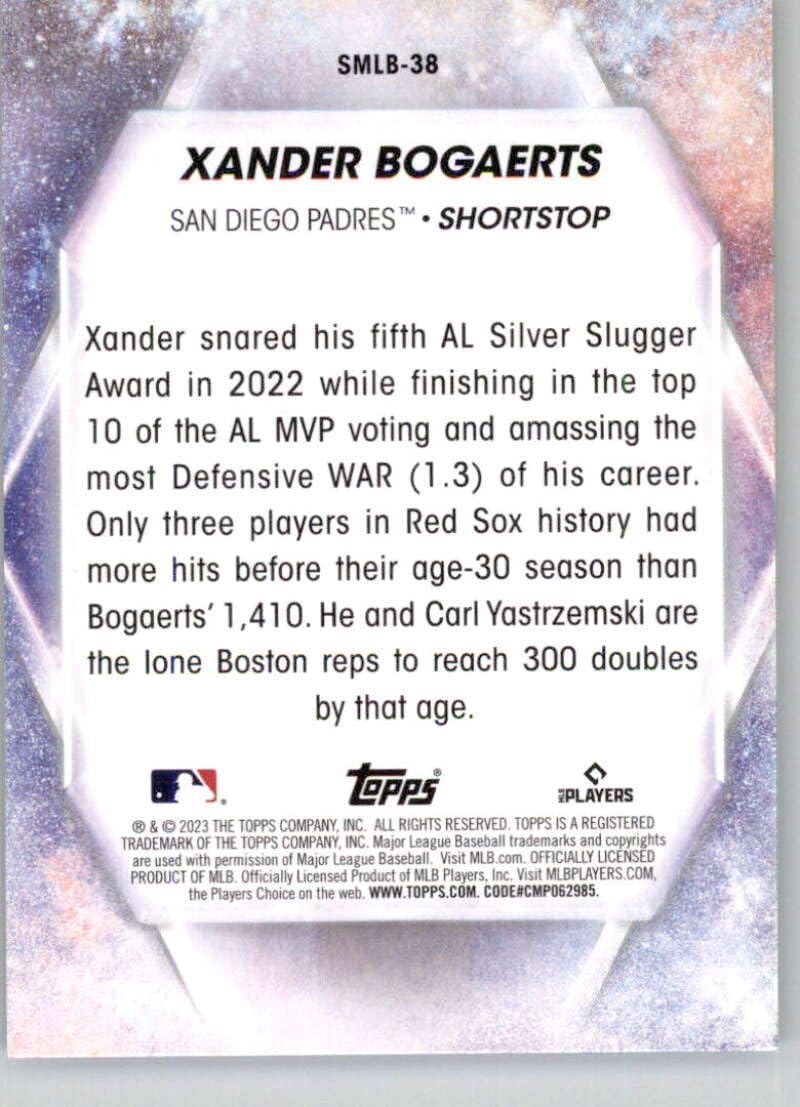 Amazon.com: 2023 Topps Stars of the MLB #SMLB-38 Xander Bogaerts