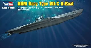 Hobby Boss DKM Navy Type VIIC U-Boat Boat Model Building Kit