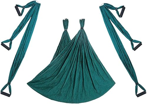 Miniatura 4 de Kit de hamaca de yoga para trapecio aéreo, ultra fuerte, antigravedad para yoga, columpio de inversión con correas de extensión