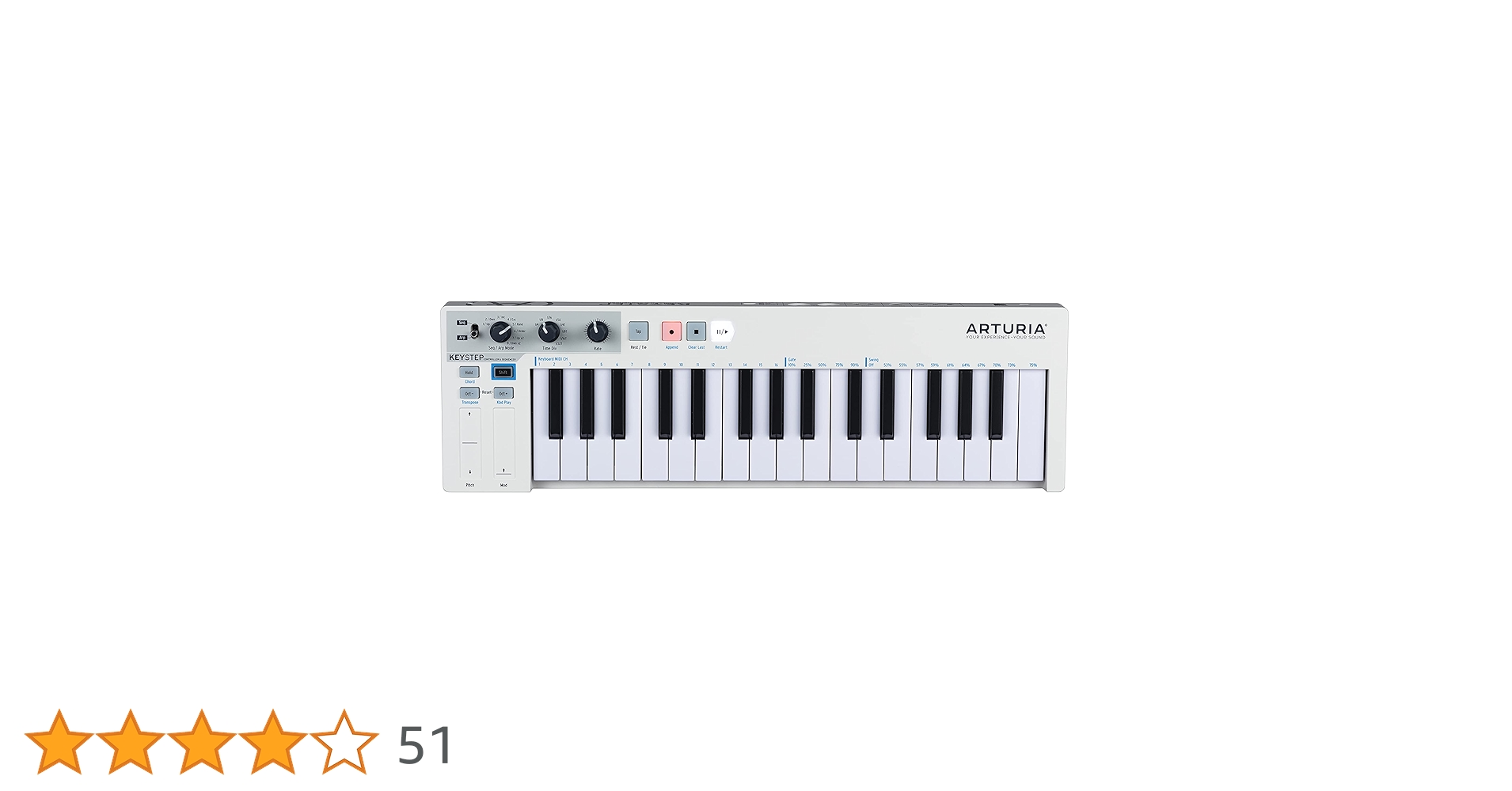 Amazon | ARTURIA シーケンサー機能搭載 キーボード