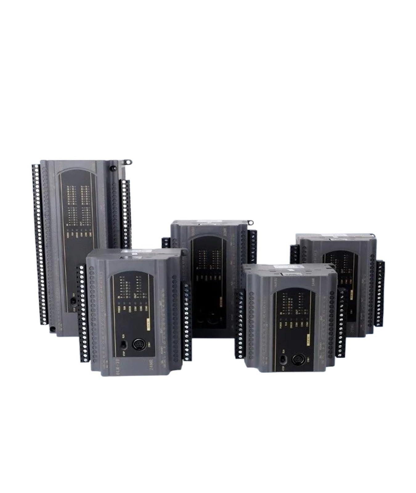 controlador lógico programable plc Controlador lógico programable FX3U PLC FX3U-14/20/24/32/40/48/60/64MR/T Pulso de alta velocidad con soporte AD2DA analógico 4 Modbus RTU(FX3U-60MR,4AD(0-10V)2DA(0-1