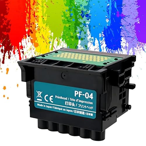 Print Head （PF-04） Compatible with Canon iPF785 iPF670 iPF770 iPF765 iPF780 iPF650 iPF655 iPF750 iPF755 iPF760 iPF830 iPF840 iPF850,PF04 Printhead Replacement