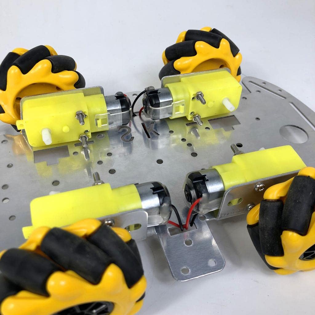 Robot Inteligente con Chasis Y Kit (Motor TT, Acoplamiento, Ruedas Mecanum)