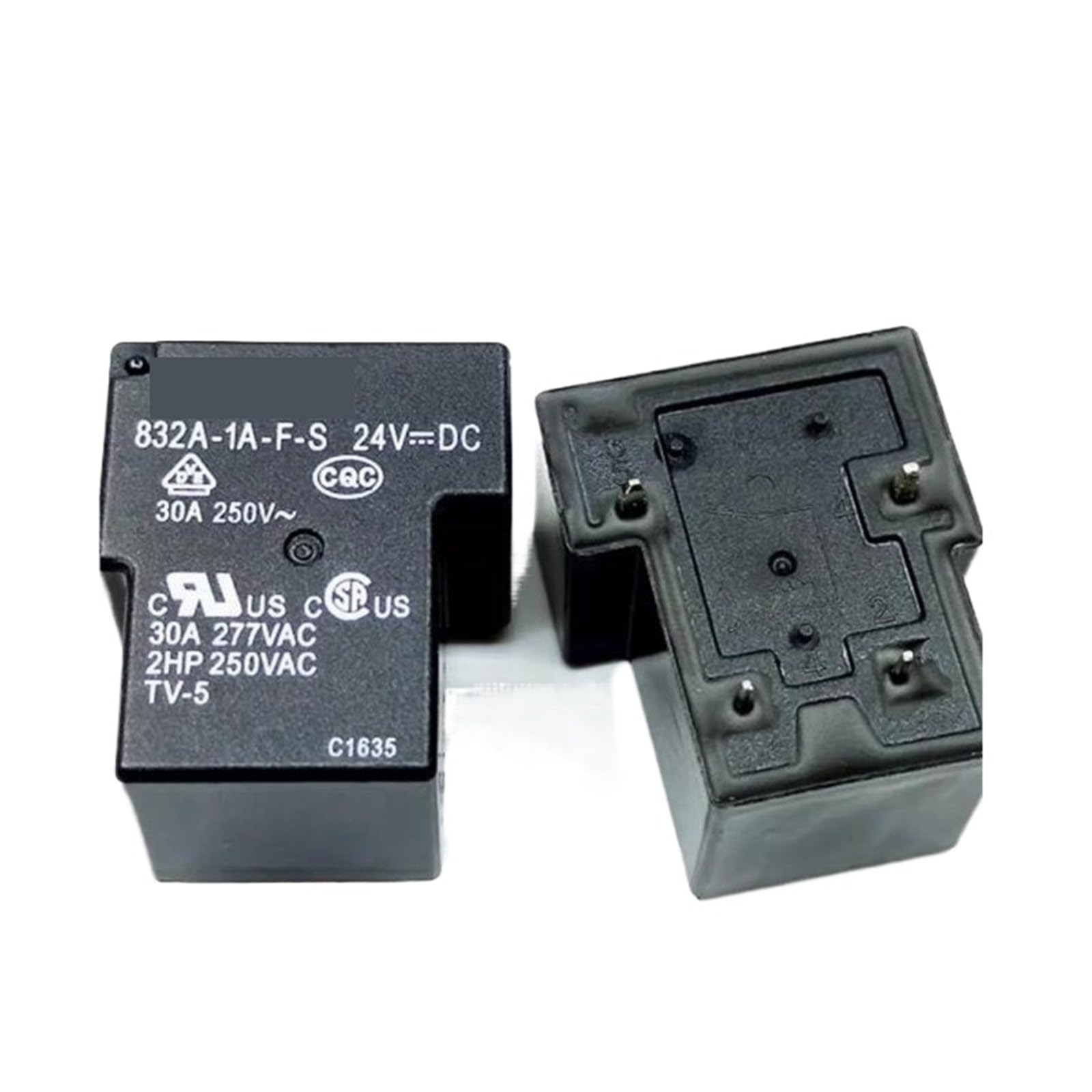 Relais 832A-1A-FS 24V 30A composant électronique DCV24 4 broches pour carte PCB