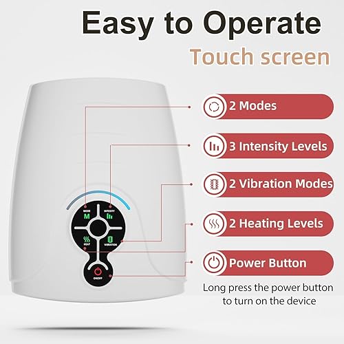 Miniatura 4 de AERLANG Masajeador de manos, regalos de Navidad para mujeres, regalos de elefante blanco para adultos, máquina de masaje de manos con calor