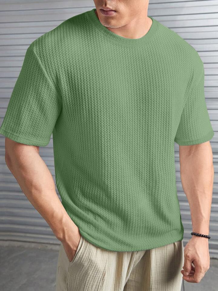 Image of Pivl Men's Summer Striped Style Trendy t Shirt