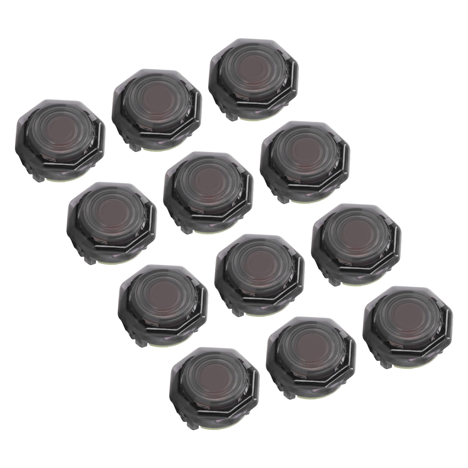 12 Sztuk Przycisk do Hitbox, POM Czerwony Przełącznik (23.8MM)