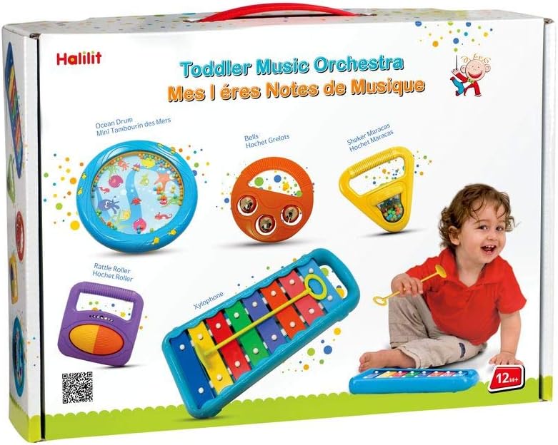 Hohner KidsHalilit Toddler Music Orchestra Musical Instrument Gift Set
