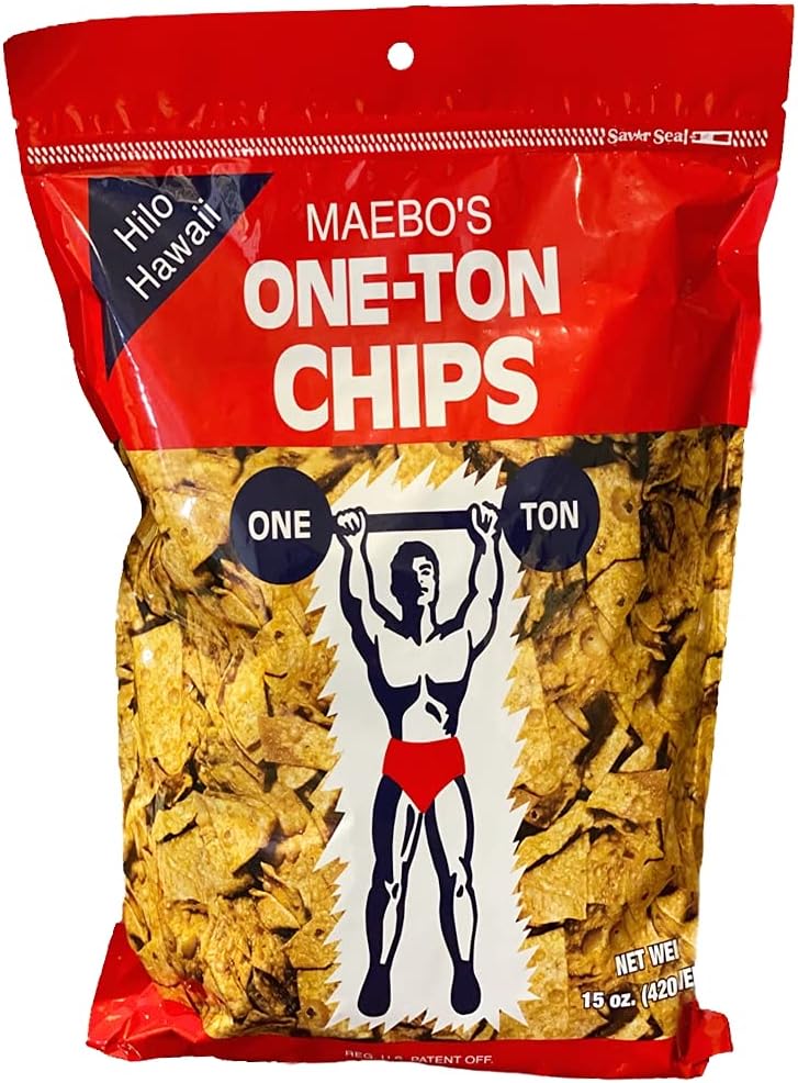 Amazon.com: ONE-TON Chips, Large bag - 20 ounce (567g) : Grocery ...
