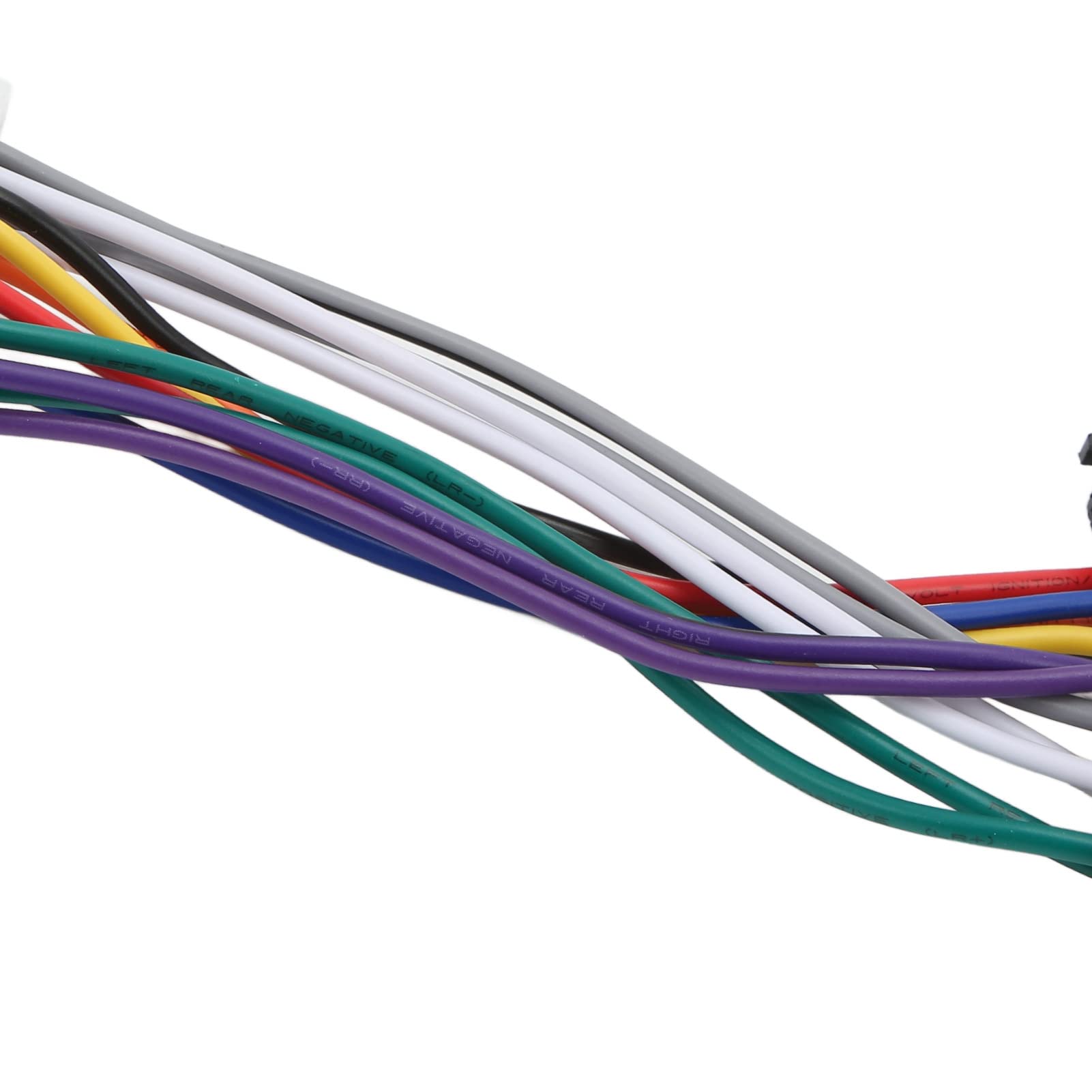 Okablowanie Odtwarzacza CD, Wiązka Przewodów Radiowych ISO Plastikowy Elastyczny Adapter do Odtwarzacza CD Zamiennik dla Lancer Pajero
